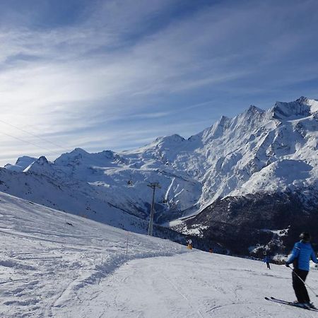 Apartment Alpenblick Saas-Grund Dış mekan fotoğraf