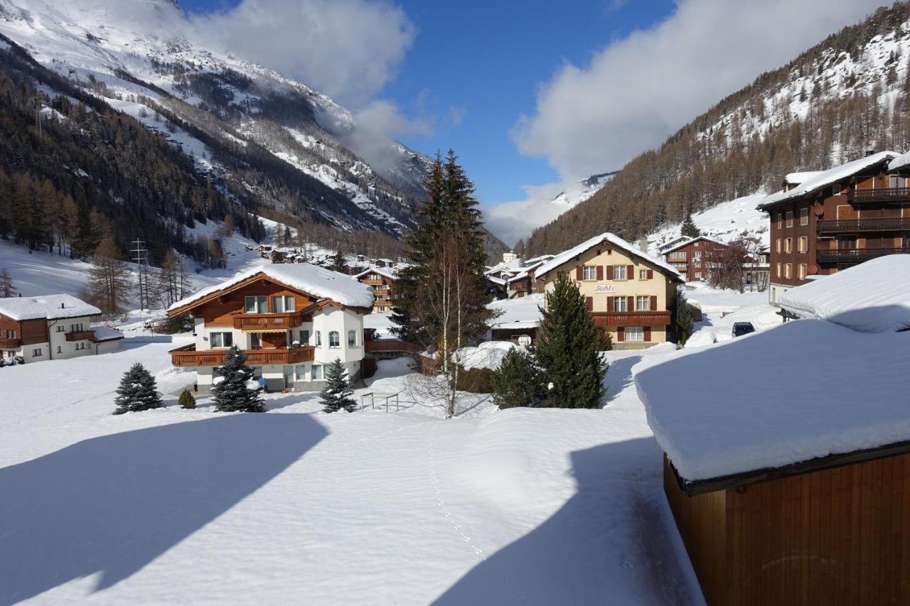 Apartment Alpenblick Saas-Grund Dış mekan fotoğraf
