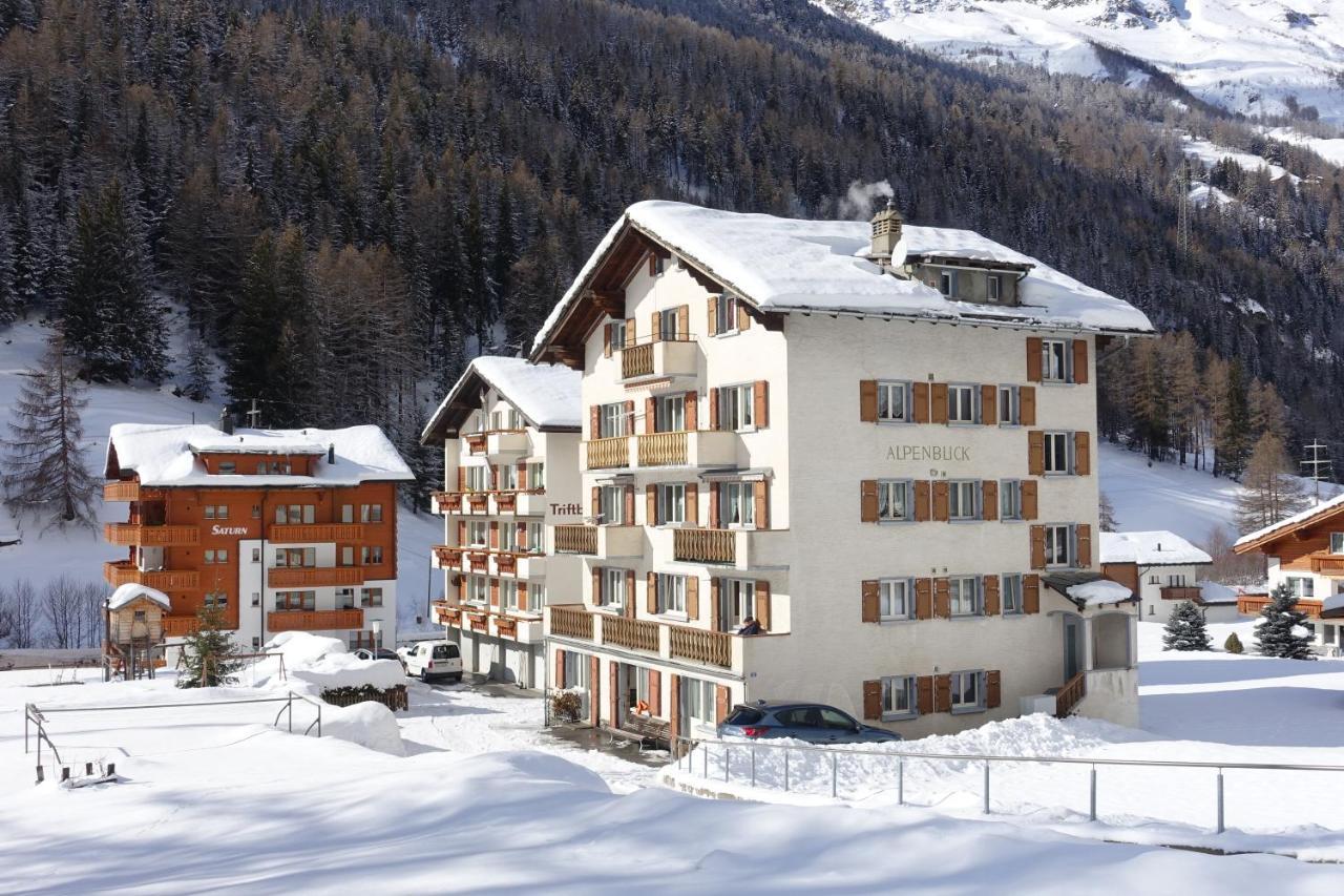 Apartment Alpenblick Saas-Grund Dış mekan fotoğraf